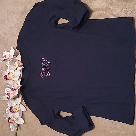 "Santa Baby" Holiday Tee - NEW - Picture 11 of 12